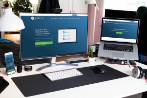 gridscale Website on multiple devices